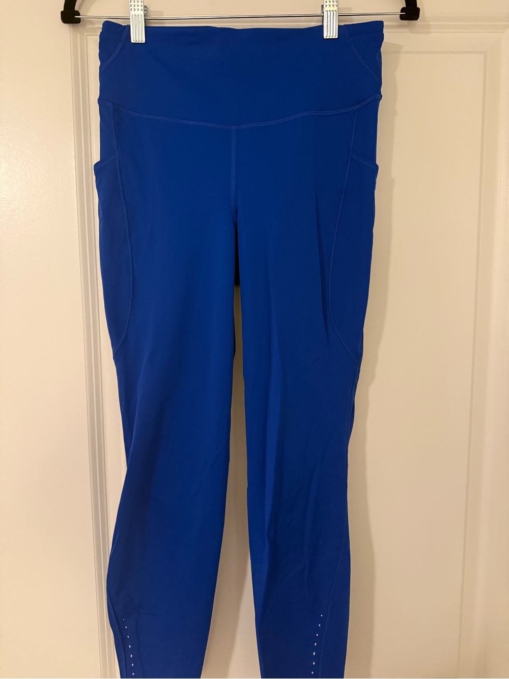 lululemon athletica fast and free Royal Blue Leggings
